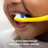 Frida Baby Frida Toothhugger U-Shaped Toothbrush 3-Angle Bristles Yellow view 2