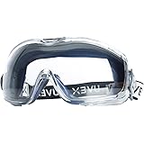 Uvex Stealth OTG Safety Goggles with Anti-Fog/Anti-Scratch Coating (S3970DF )