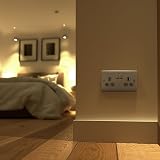 BG Electrical Double Switched Power Plug Wall Socket Nexus Metal Brushed Steel view 6