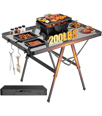 Coleman (Coleman) Table Natural Wood roll Table Vintage / 110