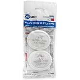 LPR-100&trade; Gen II P100 Filters (Pair) | Replacement filters for the LPR-100&trade; Gen II; half mask respirator providing up to 99.97% filtration