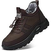 SHIBEVER Winter Snow Boots for Women: Warm Fur Lined Ankle Booties Comfortable Slip on Waterproof Outdoor Short Shoes