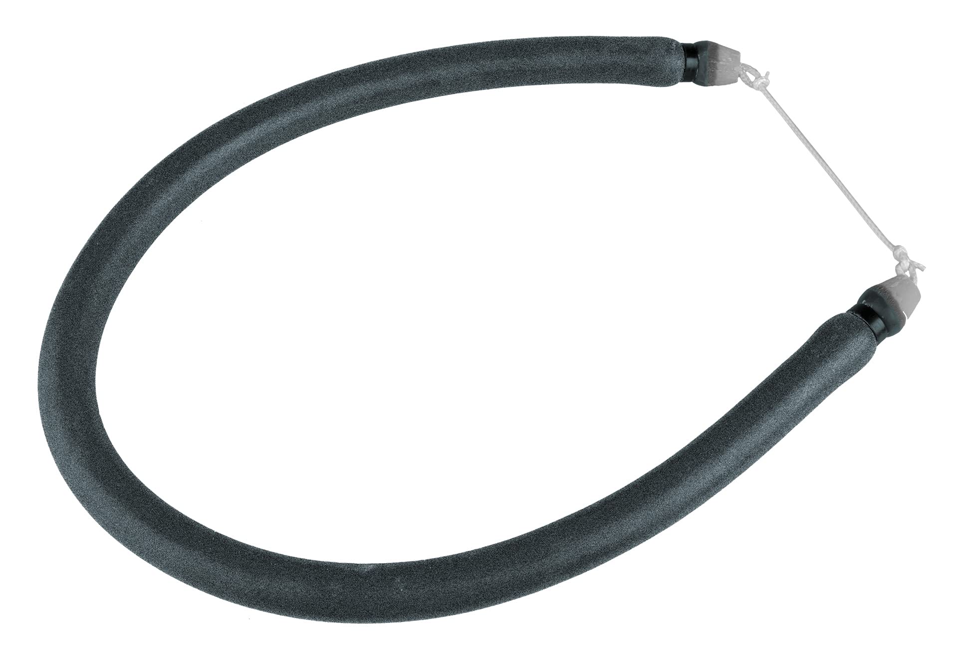 SEAC Tripower Circular Rubber Sling for Spearfishing with dyneema Wishbone, Made in Italy, Black, Ø14,5mm X 73cm