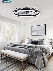LEDIARY Ceiling Fans with Lights and