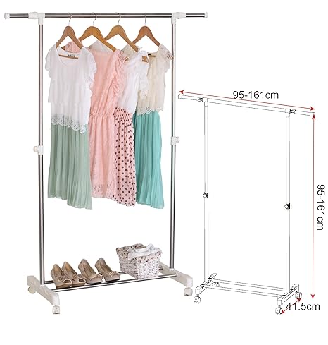 Soporte para barra de perchero | Percheros de pared, percheros de pie...