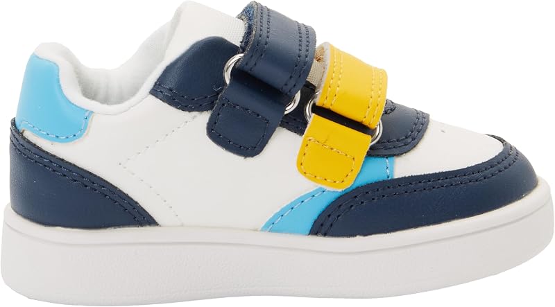 Zapatillas para bebé B ECLYPER Boy A, LT Azul Marino/Blanco, Talla 24 EU