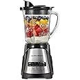 Hamilton Beach Power Elite Wave Action Blender For Shakes and Smoothies, Puree, Crush Ice, 40 Oz Glass Jar, 12 Functions, Sta