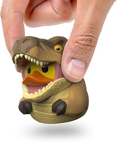TUBBZ Jurassic World Rebirth T-Rex Cosplaying Rubber Duck Vinyl Figure