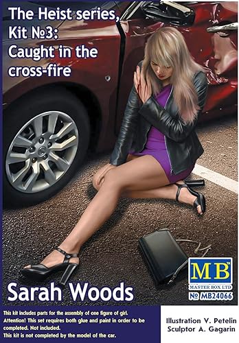 Amazon Co Jp マスターボックス 1 24 サラ ウッズ 通行被害者 強盗鎮圧シリーズ プラモデル Mb ホビー 通販