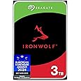 Seagate IronWolf 3TB NAS Internal Hard Drive HDD – CMR 3.5 Inch SATA 6Gb/s 5900 RPM 64MB Cache for RAID Network Attached Storage, Rescue Services – Frustration Free Packaging (ST3000VZ007)