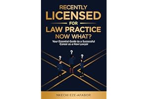Recently Licensed for Law Practice, Now What?: Your Essential Guide to a Successful Career as a New Lawyer