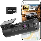 BlackVue Elite 8, 2K Car Dash Cam Front, STARVIS 2, HDR, Free 64GB Card | Hardwire Cable Included, Wi-Fi, GPS, 24H Parking Mode, App Control, Cloud Connectivity, Supports up to 1TB micro SD