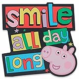 Hasbro Peppa Pig Smile All Day Long Metal Sign