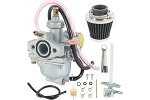 RUIANOMG Carburetor Replacement For Honda CRF50F XR50R Z50 Z50A Z50R 1972-2005, Include Air Filter, Fuel Filter, Fuel Petcock