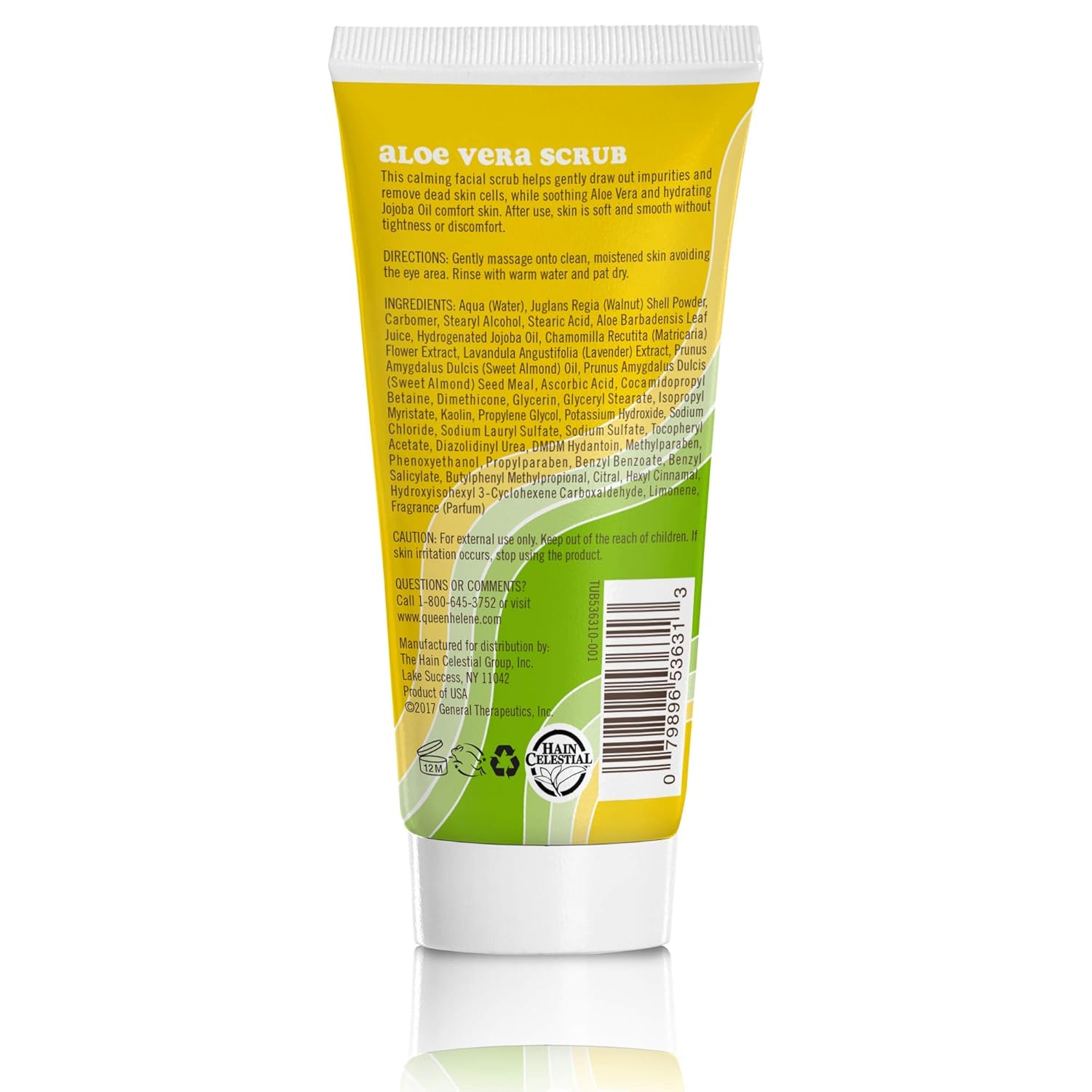 Queen Helene Facial Scrub, Mint Julep, 6 Ounce [Packaging May Vary]: Beauty