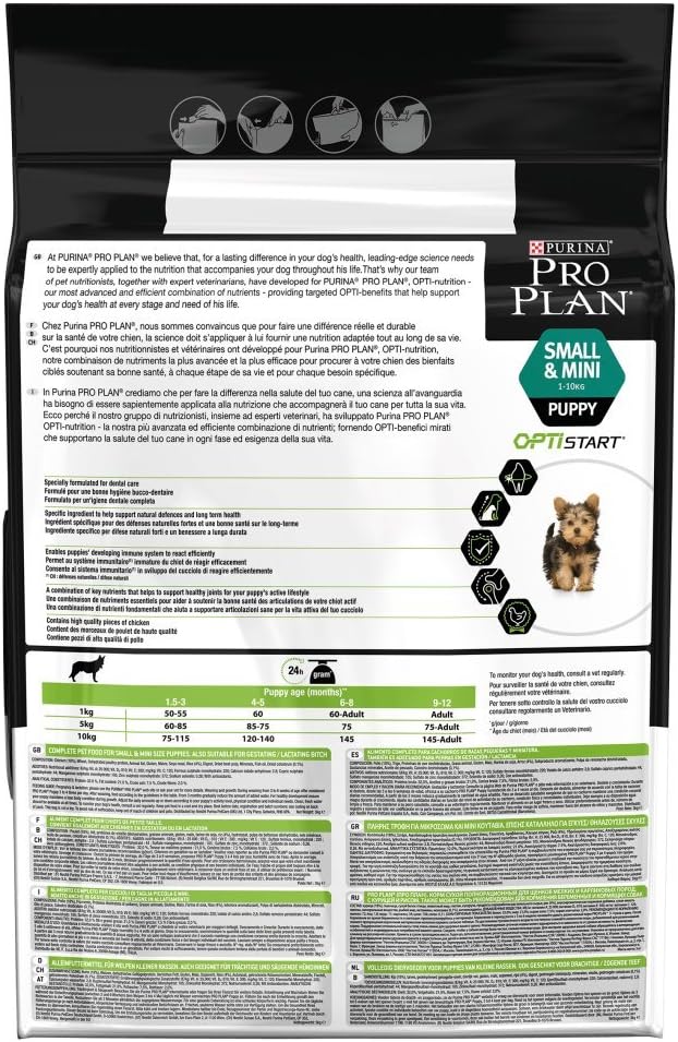 PRO PLAN Small & Mini Puppy Healthy Start Chicken Dry Dog Food 3kg, Transparent, 3 kg (Pack of 1) - Image 4
