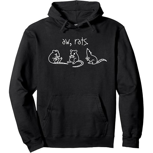 Amazon.com: Rat Lover Sweatshirts and Hoodies Rat Hoodie - Rat