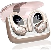 164 Language Translator Earbud, Bluetooth 5.4 Translator Earbuds, 75H Translators Headphones, Rose Gold