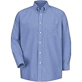 Red Kap Mens Long Sleeve Solid Oxford Executive Shirt