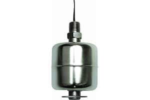 Madison M5600 316 Stainless Steel Full Size Liquid Level Switch with Stem, 60 VA SPST, 1/4" NPT, 200 psig Pressure