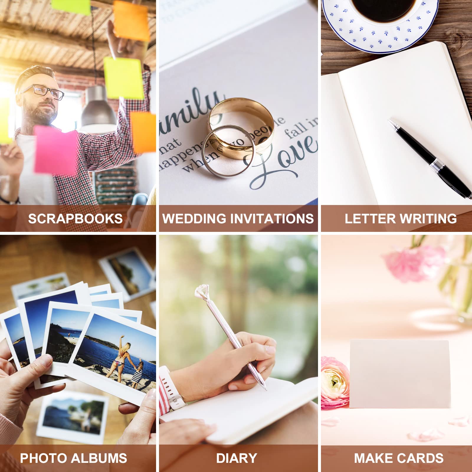 UCEC 70pcs Alphabet Stamps for Clay, Rubber Letter Stamps for Crafting, Wooden Letter Number and Symbol Stamp Set for Scrapbooking Supplies DIY Craft Card Making