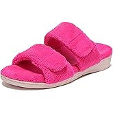 Vionic Women's Indulge Dessie Slipper -Comfortable Spa Slippers That Include a Built-in Concealed Orthotic that helps Correct Pronation and Alleviate Heel Pain Caused by Plantar Fasciitis, Med Width