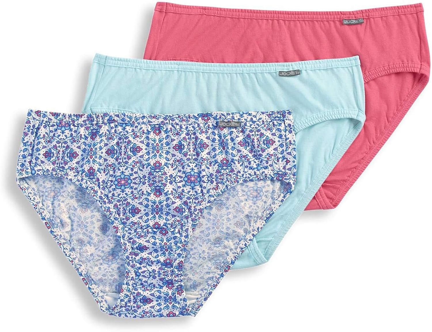 Jockey Women's Elance Bikini 3-Pack: Clothing