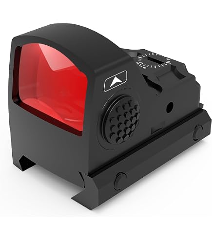 ALTIS CCR Solar Red Dot Sight – 21x16mm Enclosed Reflex Sight, Multi-Reticle, 11 Brightness Levels