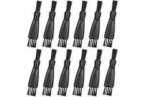 DARLINGAO 12 Pcs Electric Razor Brush, Shaver Cleaning Brush, Double-Head Shaving Cleaning Brushes, Mini Brush for Cleaning Razor Shaver Trimmer Hair Clipper