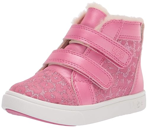 rennon ii glitter leopard high top sneaker