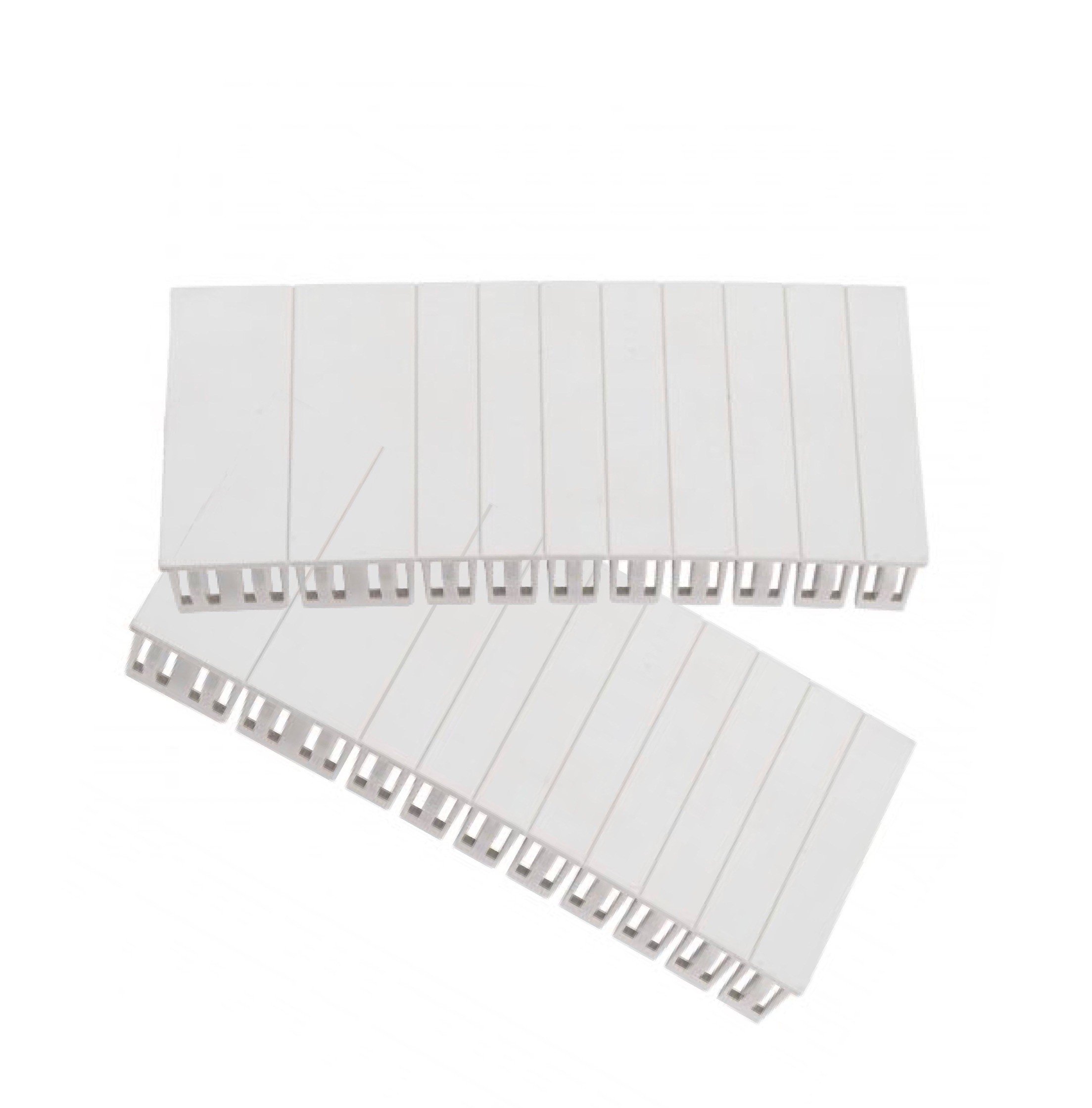 18mm Module Blanks 2strips, 6per Strip ABS