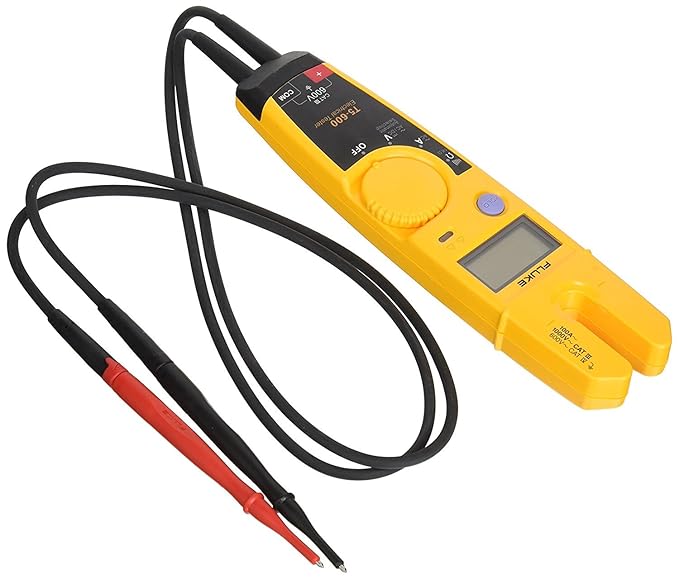Fluke T5600 Voltage Continuity Tester Electrical OpenJaw Current Clamp