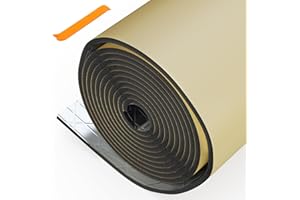 GOSCHE Car Sound Deadening Mat Material, 197 Mil 10.76 Sqft Sound Deadener with Tools, Automobile Sound Deadening & Heat Insulation Material for Automobile Hoods, Hoods, Doors, and Trunks