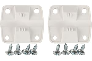 Coleman Cooler Replacement Hinges (2-Pack) Includes 2 Durable Plastic Hinges & 8 Mounting Screws Suitable for Assorted Coleman Cooler Models