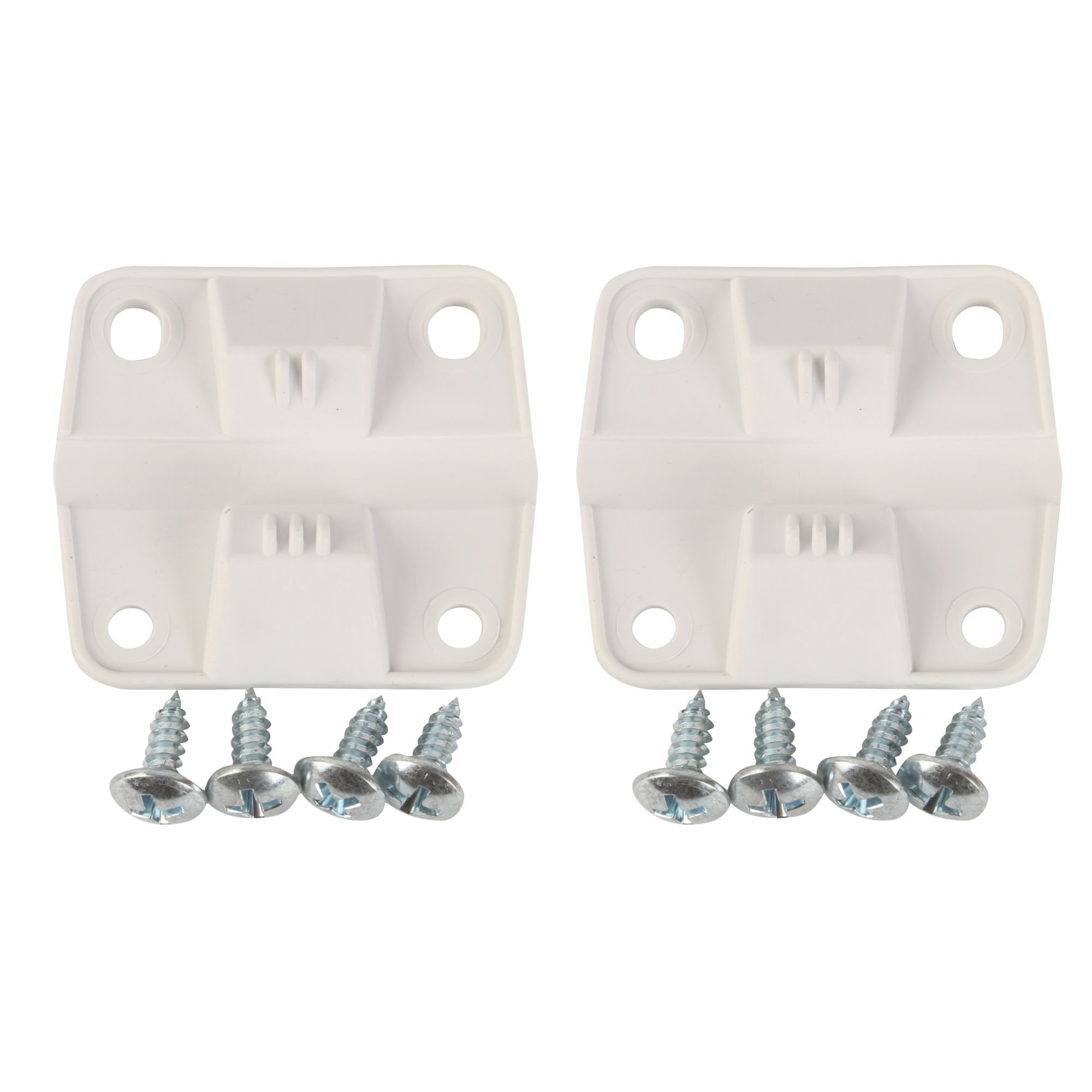 Coleman Cooler Replacement Hinges (2-Pack), Perfect Fix for Damaged Hinges, Includes 2 Durable Plastic Hinges & 8 Mounting Screws, Suitable for Assorted Cooler Models