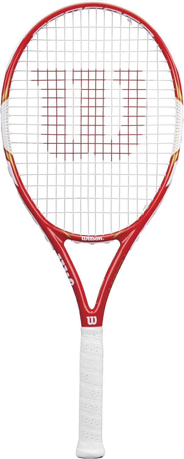 Wilson Federer Team 105 Tennis Racket Amazon.co.uk Sports & Outdoors