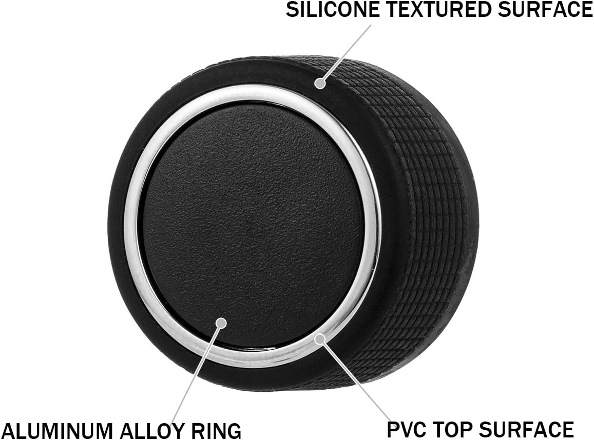 Rear Audio Radio Control Knob Button Replacement Fit For 07-13 Chevy Tahoe Silverado Suburban GMC Sierra Yukon Cadillac Buick (1 Piece): Automotive