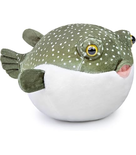 FRANKIEZHOU Realistic Goldfish Stuffed Animal - Lanshou Goldfish Plush Toy, 4 Inch Long, Soft Multicolor Fish Keychain For Kids & Decor