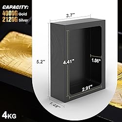 MMasters 4kg Premium Graphite Ingot Mold for Metal