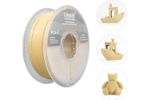Likesilk 3D Printer Filament PLA F 3D Printing Filament 1.75mm Dimensional Accuracy +/- 0.02 mm, PLA F Wood 1KG
