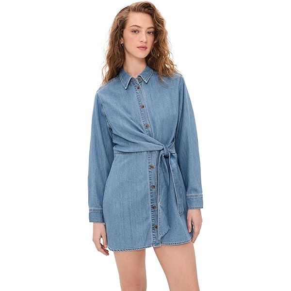 1.STATE Women's Smocked Ruffle Hem Long Sleeve Dress (Soft Ecru, XX-Large)  at Amazon Women's Clothing store