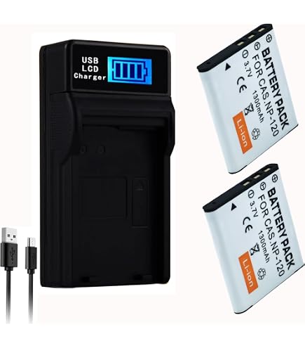 CASIO カシオ EXILIM エクシリム EX-Z57 シルバー バッテリー Amazon.com: VINTRONS Replacement Battery for CASIO Exilim Zoom EX