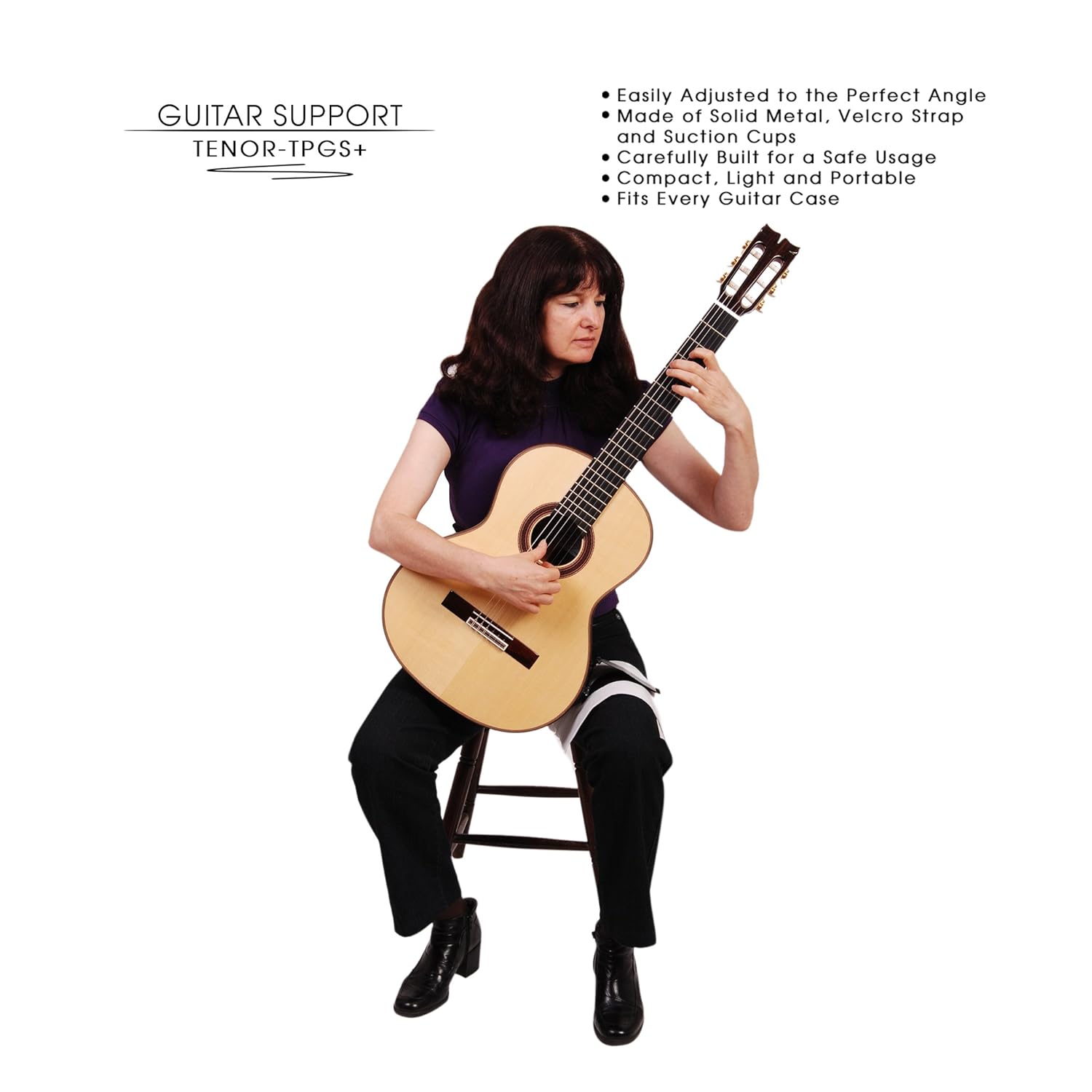 Footstools Footstool Strap Guitar Lifter TENOR TPGS+ Professional