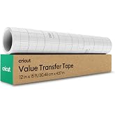 Cricut Value Transfer Tape (12in x 15ft Roll) | Compatible with Maker &amp; Explore Machines - Easy Transfer for Vinyl Projects