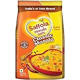 Saffola Masala Oats Classic Masala, 500 grams (17.63 oz) - Vegetarian