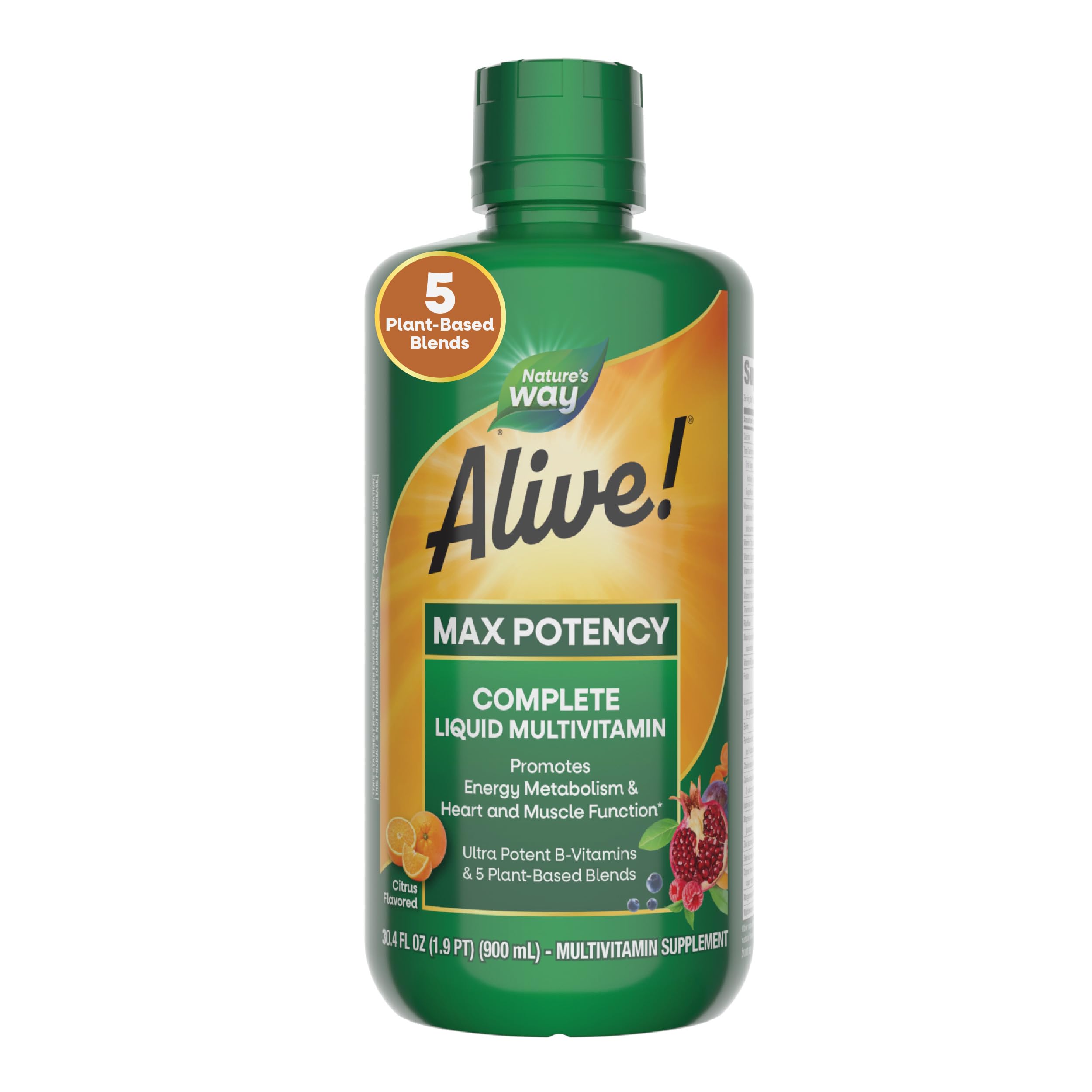 Alive!® Max Potency Complete Liquid Multivitamin