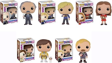 Amazon Pop フィギュア チョコレート工場の秘密 ジョーおじいちゃん チャーリー バケット ベルーカ ソルト マイク ティービー およびオーガスタス グループビニール製フィギュア5体セットです フィギュア ドール 通販
