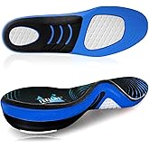 FEELLIFE Plantar Fasciitis Relief Shoe Insoles [1-Pair], Arch Support Insoles, Running Athletic Gel Shoe Inserts, Orthotic Inserts for Arch Pain[Trim to Fit: Men 6-10/Women 7-11]