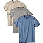 KingSize Men's Big & Tall 3-Pack Cotton Crewneck Undershirt