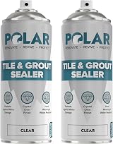 Polar Tile & Grout Sealer Spray Clear 2 x 400ml Instant Waterproofing